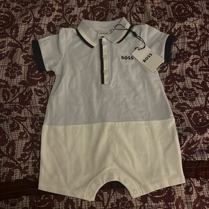 Kids 9-12 months Hugo Boss romper for boys